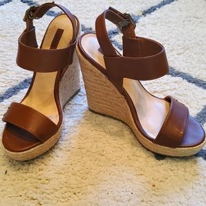 Forever 21 Brown Wedge Shoes
